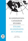 Scandinavian-Canadian Studies Vol 20