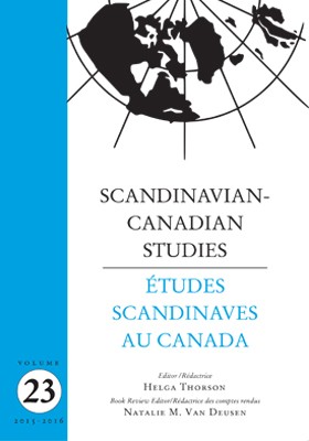 Scandinavian-Canadian Studies Vol 23