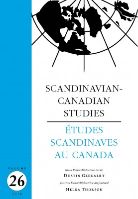 Scandinavian-Canadian Studies Vol 26