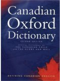 Canadian Oxford Dictionary