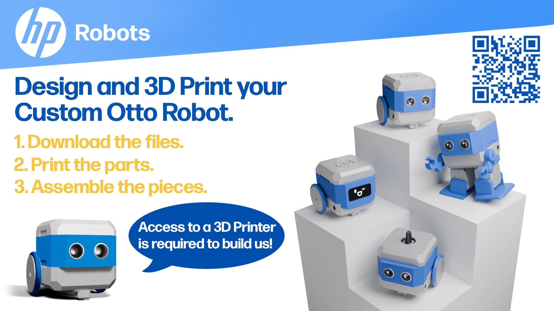 hp Otto Robot Promo