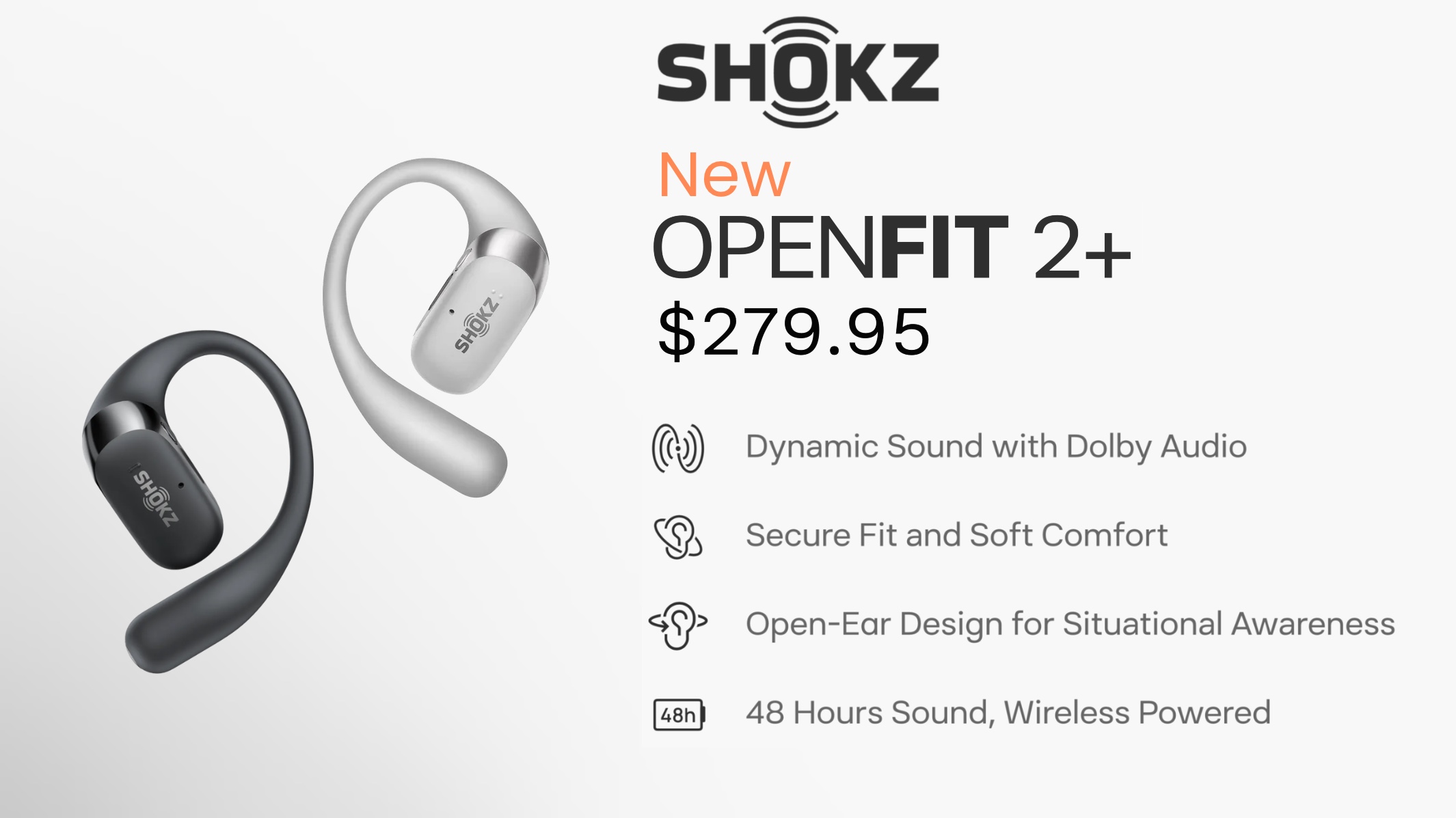 Shokz OpenFit 2+