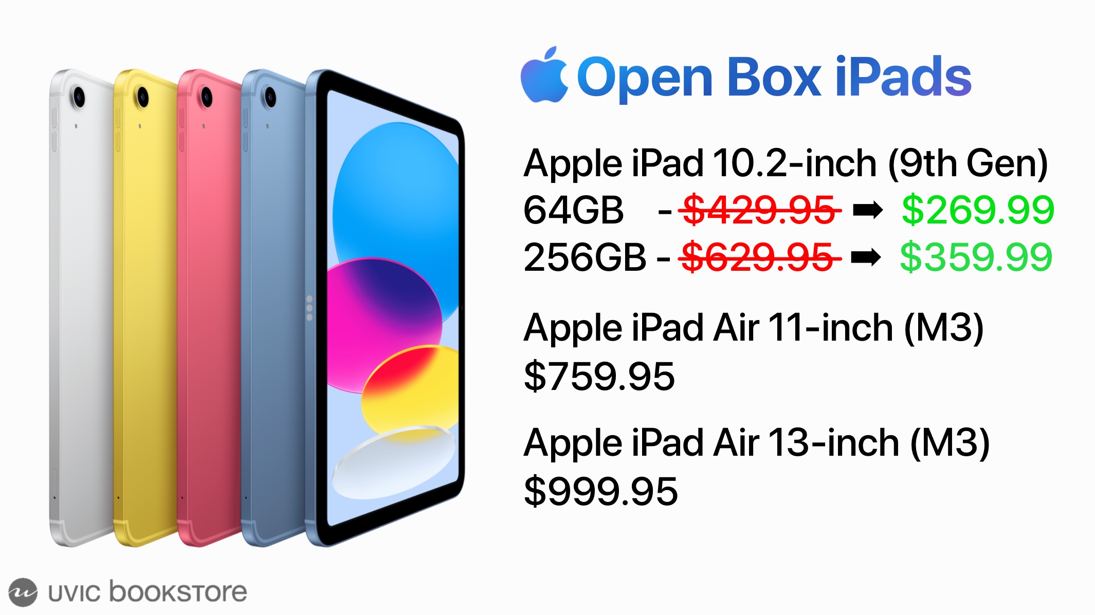 Open Box iPads