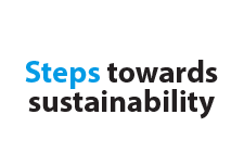 Steps towards sustainability