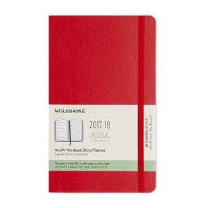moleskine 2017 2018 weekly planner pocket size uvic bookstore
