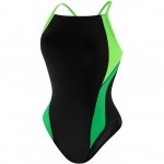 Speedo Launch Splice Crossback Swimsuit - Women