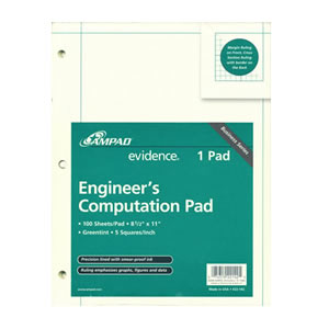 Engineering Computation Pad - UVIC Bookstore