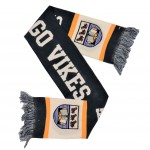 "UNIVERSITY OF VICTORIA" crested Varsity scarf