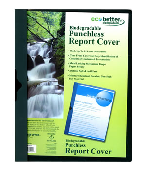 Biodegradable Report Cover