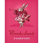 Unemployed Philosophers Guild Notebook - Wonderland Passport Notebook