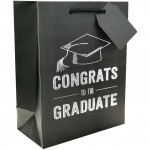 Jillson & Roberts - Grad Gift Bag - Black