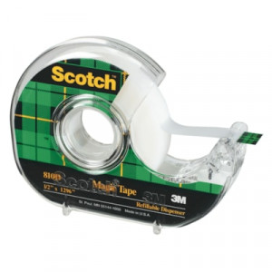 Scotch 3/4" Magic Tape with Dispenser