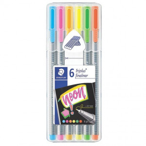 Staedtler Triplus Fineliner - 6 Packs