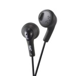 JVC HA-F160-B Gumy Earbud Headphone - Black