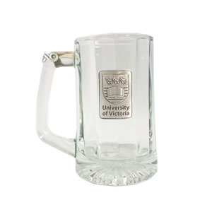 "UNIVERSITY OF VICTORIA" Distinction Glass Mug