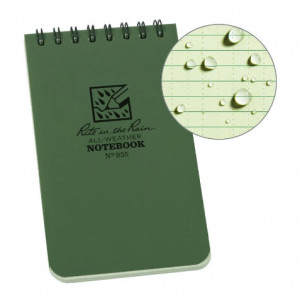 Rite in the Rain - Top Spiral Notebook 3X5"