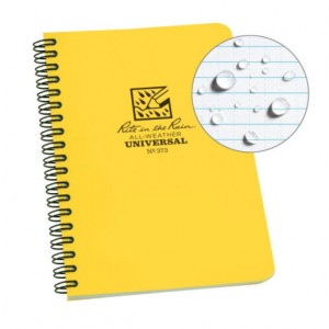 RITE IN THE RAIN - Side Spiral Notebook (Yellow)