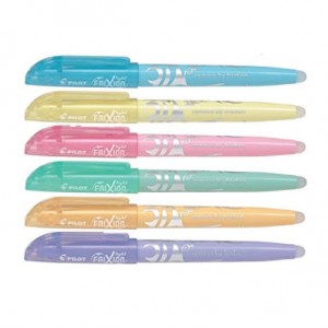 Pilot Frixion Erasable Highlighter Pastels