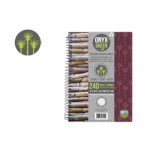 Onyx + Green: Sugar Cane Paper Notebook  (3 SUB)