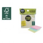 Onyx + Green: Self-Adhesive Notes (200)