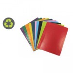 Onyx + Green: Recycled Paper Duotangs