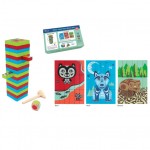 Native Northwest Multi-Game Wood Block Set