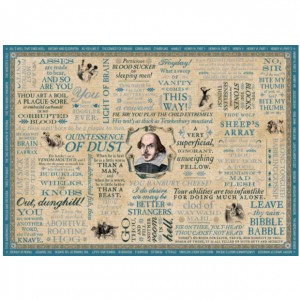 Shakespearian Insults Jigsaw Puzzle