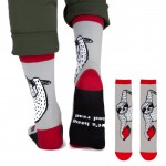 Out of Print Crew Socks