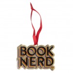 Book Nerd Ornament