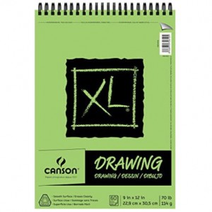 Canson XL Drawing Pad (9" X 12")