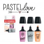 Stabilo Mini Pastel Love Highlighters (3 pack)