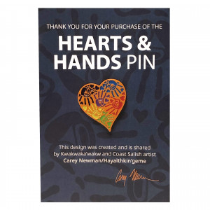 Hearts & Hands Pin
