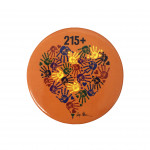 Orange Shirt Button