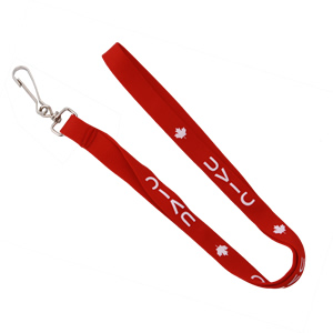 "UVIC" Maple Leaf Lanyard Metal Clip