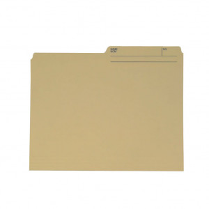 Hilroy Manila Recycled File Folder - Letter