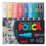 POSCA Paint Marker Set - XFine 8 Pack