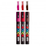 POSCA Paint Marker Set - Medium Dark 8 Pack