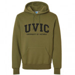 UVIC Vintage Hoodie (Russell) - Moss