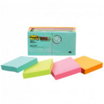 Post-It Notes 2x2 90sh Miami Brights 8 Pads