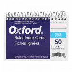 Wirebound 3X5 Ruled Index Cards