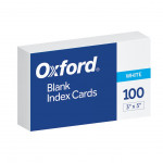 Plain 3X5 Index Cards