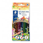 Staedtler Pencil Crayons 12 Pack (Upcycled Wood)
