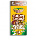 Crayola Colours Of The World 24 Fine Line Markers
