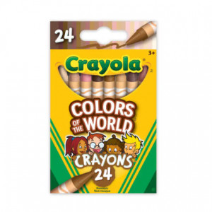 Crayola Colours Of The World 24 Crayons