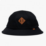 Herschel Henderson Black Tad Diamond Bucket Hat