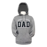 UVIC 'Dad' Grey Hoodie (Russell)