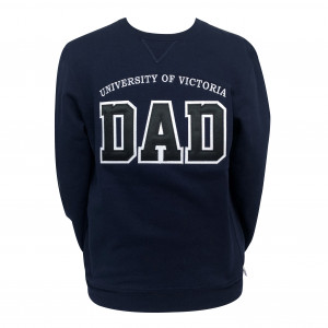UVIC 'Dad' Navy Crewneck (Russell)