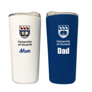 UVIC 'Mom' and 'Dad' Tumbler set