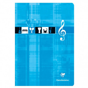 Music Manuscript Notebook