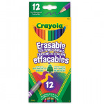 Crayola Erasable Coloured Pencils (12 pack)